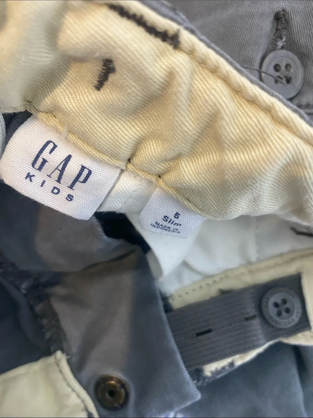 Gap Kids Gray Chino Pants